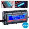Solar Caravan Anderson Plug 12V 200A Digital Watt Meter Power Analyser