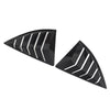 2010-2015 Chevy Camaro Side Window Louvers 2 x Sun Shade Covers Carbon Fiber