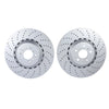 BMW M5 M6 2 x 400mm Front Disc Brake Drilled Rotors (2013–2018)