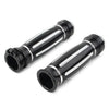 Harley Touring Black CNC Billet Aluminum 1" Handlebar Grips