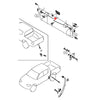 Mitsubishi Triton L200 Sportero 2005-2015 Tail gate Handle Controller