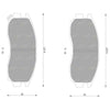 Mitsubishi Nimbus UF 2.4L 4G64 Front Disc Brake Pads Set (1992-1998)