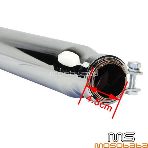 Harley-Davidson Blackline CVO Dyna FLSTF FXSTB Exhaust Muffler Pipe (2011-2017)