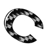Window Door Wall - Alphabet Letters Car Badge Emblem Decals Stickers