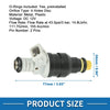 Ford F-150 (1987-1990) 4.9L Fuel Injector 6 x Gray