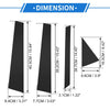 Hyundai Tucson 8 Pcs Black Door Pillar Window Trim (2016-2018)
