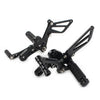 Suzuki Hayabusa GSX1300R (1999-2008) Black Moto Rear Set Foot Pegs