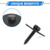 Mercedes-Benz A220 20 x Car Fender Liner Splash Shield Bumper Cover Screws