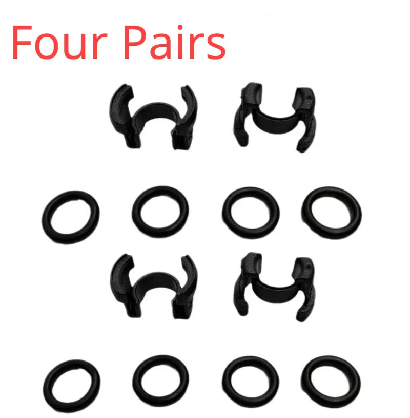 Toyota 4 x A/C Condensor Hard Line Lock Clamp Clip