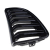 BMW E90 E91 325i 328i 330i 335i Gloss Black Front Bumper Grilles (2005-2008)