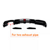 BMW F30 M Sport Rear Bumper Diffuser Lip w/ Lights (2013-2019)