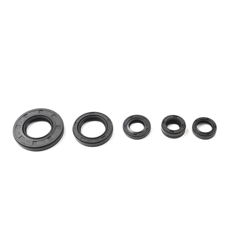 Yamaha YBR125 Engine Gear Shaft Oil Seal Set 5Pcs (2005-2017)