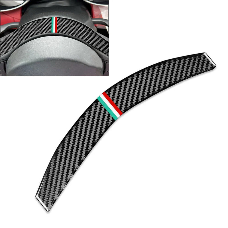 Alfa Romeo Giulia Steering Wheel Strip Cover Trim (2017-2019)
