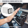Honda Insight 1.3L Engine Cabin Air Filter Combo (2010-2014)