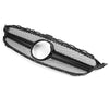 Mercedes Benz W205 C250 C350 Black Upper Grille (2015-2023)