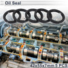 Oil Seal 42x55x7mm Black 5 Pcs