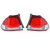 Tail Light Rear Lamp no Bulb Pair LH+RH Fits Honda Civic FD 4D Sedan 2009-11 D05