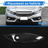 Ford Fiesta Car Front Right Headlight Lens Cover (2009-2012)