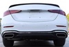 Mercedes-Benz C-Class W206 Sedan ABS Black C63 Style Rear Spoiler (2022-2023)