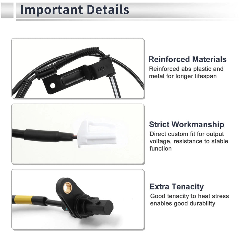 Kia Rondo ABS Wheel Speed Sensor (2007-2010)