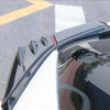 Toyota C-HR Carbon Fiber Look Rear Tail Light Lamp Cover Trim (2017–2022)
