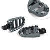 Harley Softail Dyna Road King Electra Glide Front Footrests Pegs
