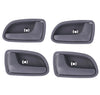 Kia Rio BC 4pcs Textured Grey Inner Door Handle (2002-2005)