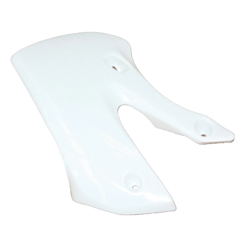 KLX110 White Plastic Front Right Tank Side Guard Fender (2002-2023)