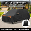 Toyota Alphard Car Cover Waterproof Aluminum Film Cotton with Zipper