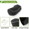 Mazda 3 (2014-2018) - Black Beige Faux Leather Car Gear Shift Knob Cover
