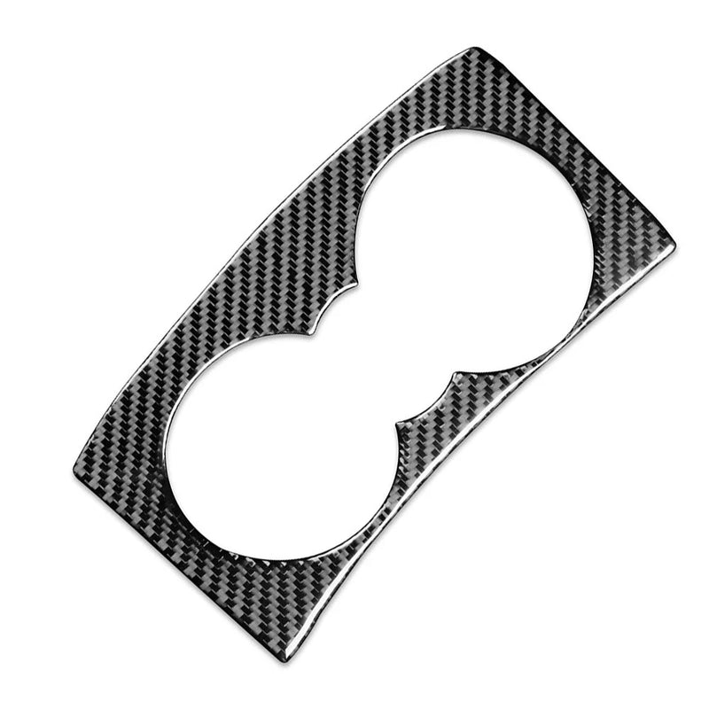 Alfa Romeo Giulia Carbon Fiber Water Cup Holder Panel Cover (2017-2019)