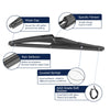 Jeep Renegade 2 x Car Rear Windshield Wiper Blades (2015-2020)