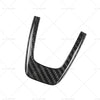Fiat 500 Abarth 09-19 Black Carbon Fiber Steering Wheel Cover