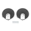 Indian Chieftain, Roadmaster 6.5" Saddlebag Speaker Grills (2014-2024)
