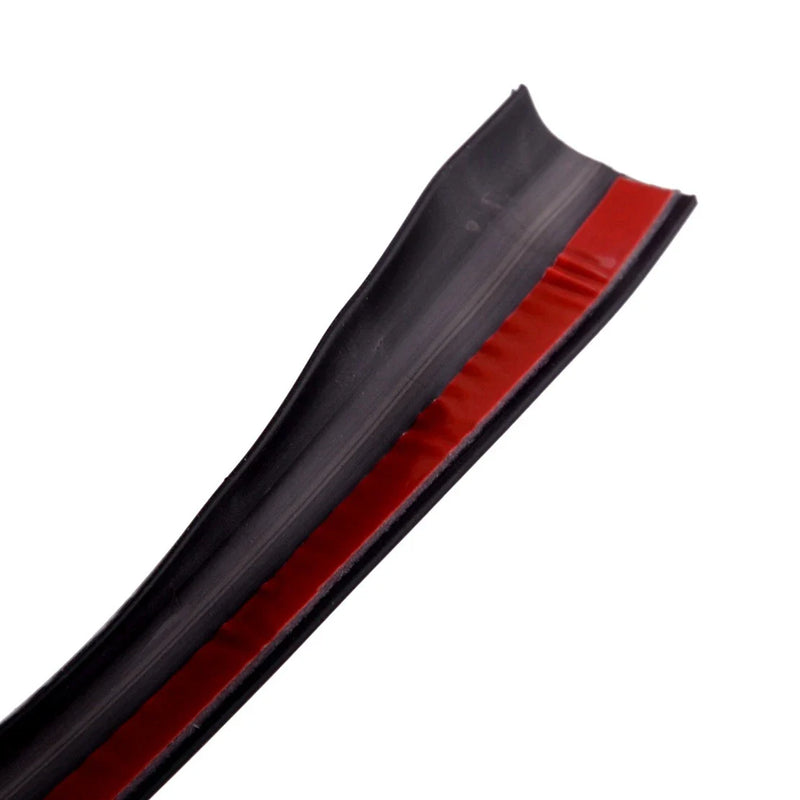5M Carbon Fiber Style Car Door Edge Guard Trim Strip Anti Scratch Seal