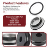 Suzuki DF140 / DF115 / DF100 Black Crankcase Cover Access Cap Plug O-Ring