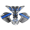 Yamaha MT-09 SP Tracer 3D Gas Tank Pad Decal Sticker Blue (2018-2020)