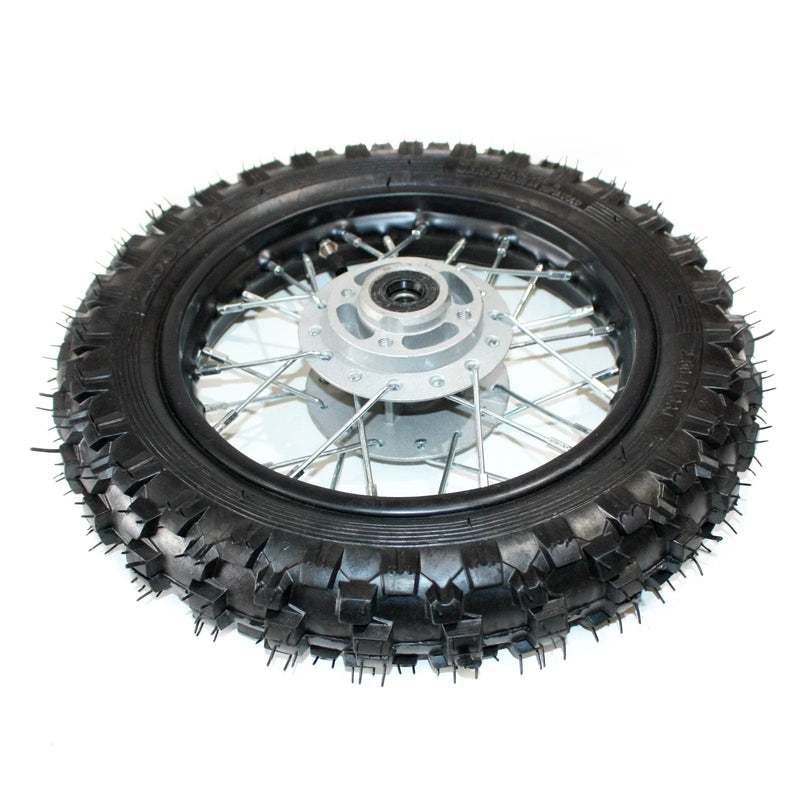 PIT PRO Trail Dirt Bike 10" Front Disc Brake Wheel Rim + Tire