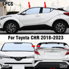 Toyota CHR C-HR 6X Front Side Rear Windshield Privacy Sunshade (2018–2023)
