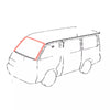 Toyota Hiace Van 1995-2004 Windshield Moulding Outer Upper