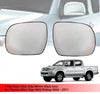 Toyota Hilux MK6 2 x Rear View Mirror Glass Lens (2005-2011)