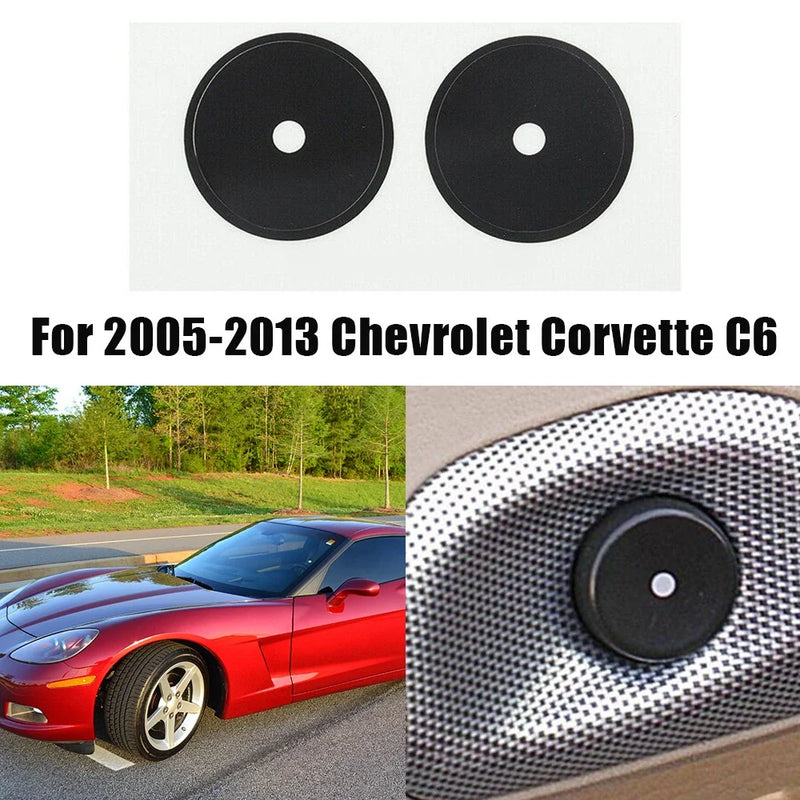 Chevrolet Corvette Interior Door Button Sticker Decal (2005–2013)