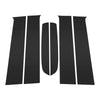 Ford Ranger (2023-2024) Black 6pcs Door Pillar Window Trim
