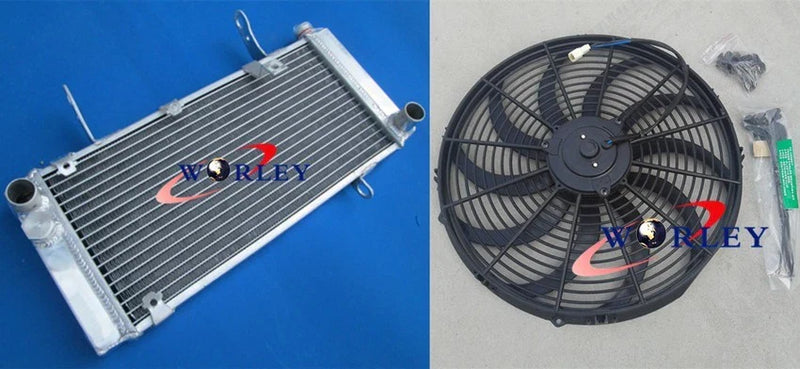 Suzuki SV1000 SV1000S Aluminum Radiator & Fan (2003-2008)