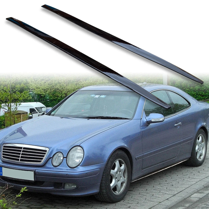 Benz C208 Coupe Side Skirt Extension Panel Lip (2021-2023)