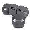 Nissan Qashqai (2008-2013) Black ABS 4 x Door Lock Cover Pad Guard