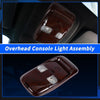 Dodge Ram 1500 Peach Wood Overhead Console Light Assembly