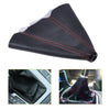 Universal Cars Black PVC Leather Manual Auto Gear Shifter Boot Cover