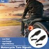 Motorcycle Turn Signal Assembly LED Motorcycle Blinker Yellow Black