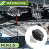 Car Motorcycle 2 x M18x1.5 Copper Oil Drain Plug W/Gasket